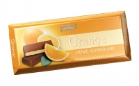 Тёмный шоколад Böhme с апельсиновой начинкой 62 %