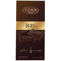 Горький шоколад Cemoi 82% какао